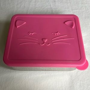 Pottery Barn Kids Pink Kitty Lunch Container